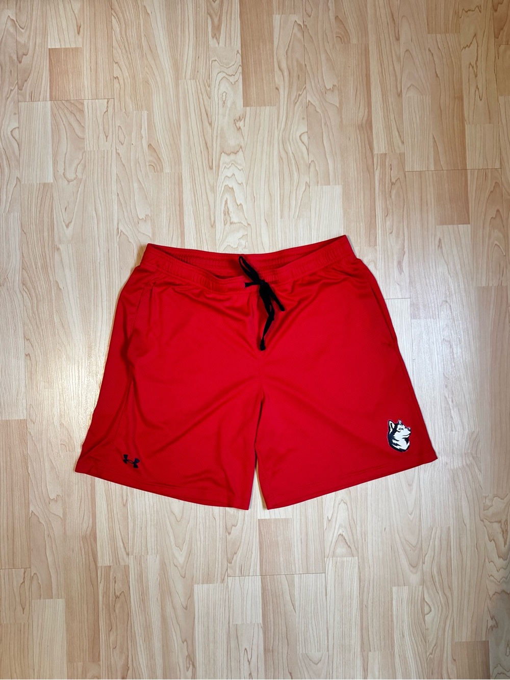 Under Armour Men’s Red Athletic Drawstring Shorts